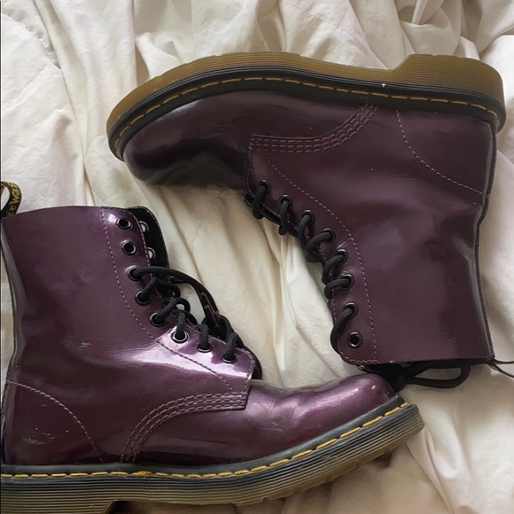purple doc martens